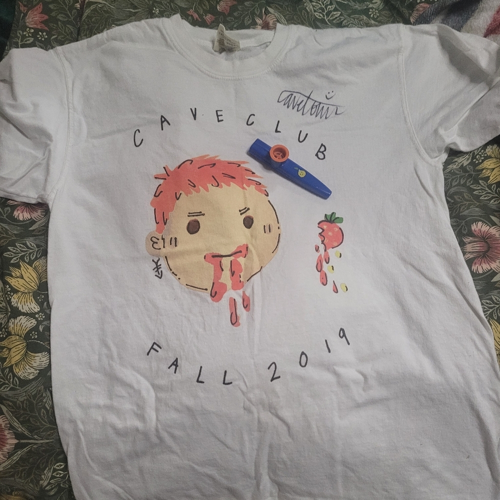 Cavetown caveclub 2019 tour tee + lemonboy kazoo